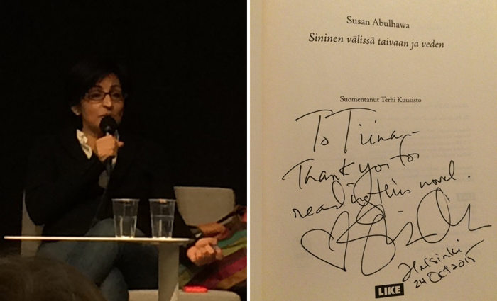 Susan Abulhawa - Helsingin kirjamessut 2015